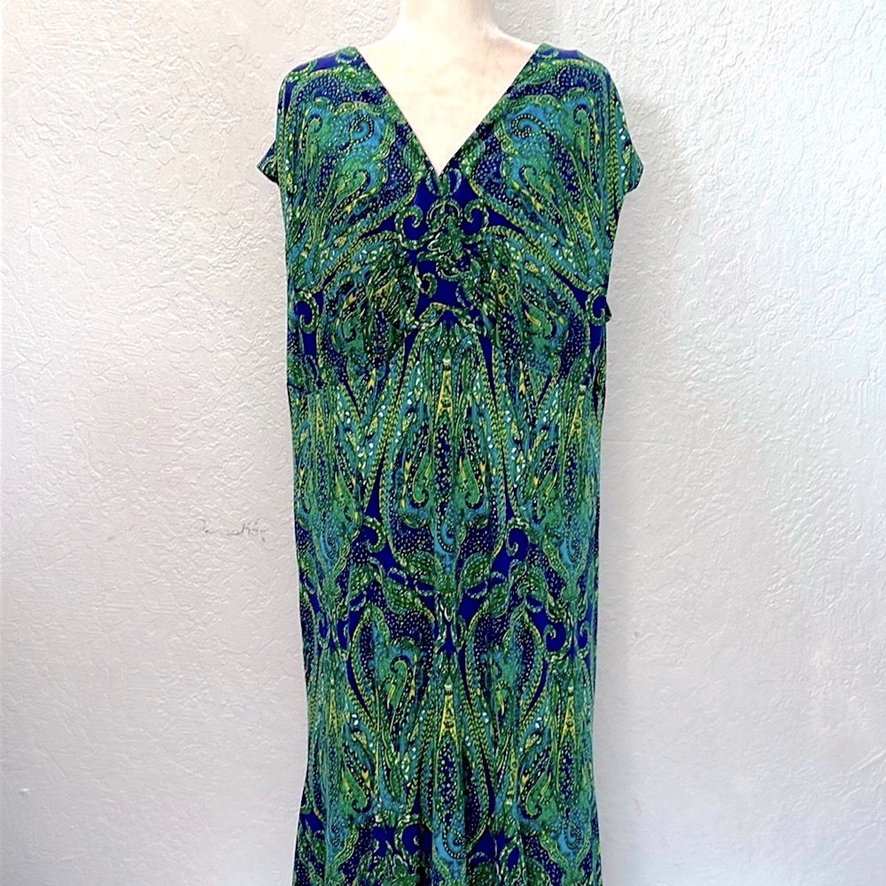 Jones New York Multicolor Maxi Dress